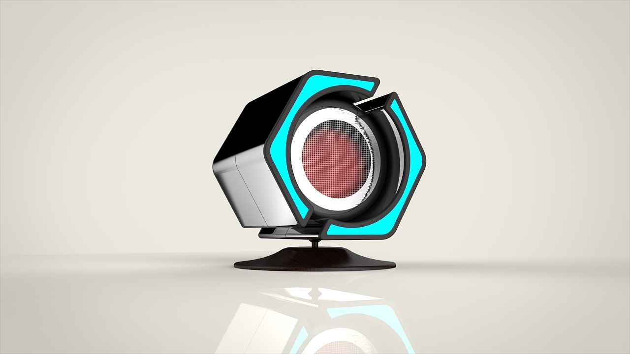 創意音箱「聲之形」 畢業設計中的產品外觀與模型設計探索